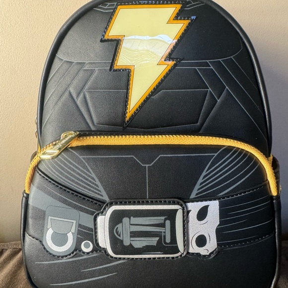 Loungefly Black Adam backpack with wallet BNWT - Picture 8 of 13